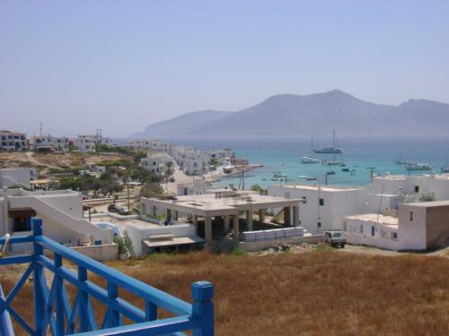 Panoramic view of the village and the sea!